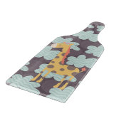 Wolken en Giraffes Snijplank (Hoek)