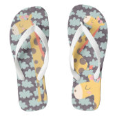 Wolken en Giraffes Teenslippers (Voetbed)