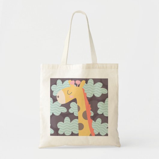 Wolken en Giraffes Tote Bag (Voorkant)