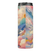 Wolken en golven thermosbeker (Achterkant)