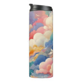 Wolken en golven thermosbeker (Geroteerd rechts)