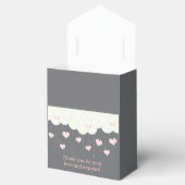 Wolken en harten Baby sprinkhanen Bedankdoosjes (Geopend)