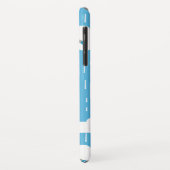 Wolken en methaanmoleculen (blauwe geek) Case-Mate iPhone case (Achterkant/links)