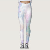 Wolken en sterren leggings (Voorkant)