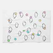 Wolken en sterren theedoek (Horizontaal)