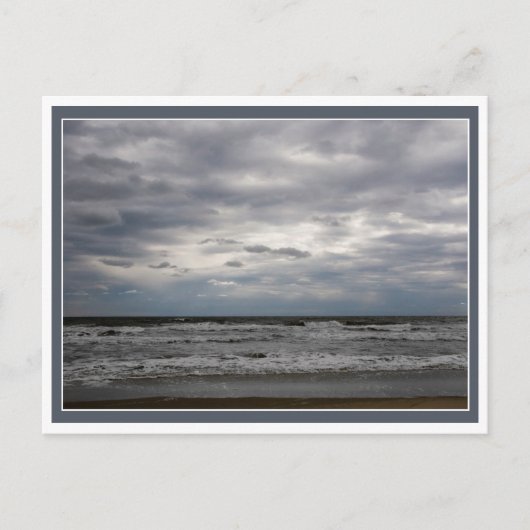 Wolken en Surf Briefkaart (Voorkant)