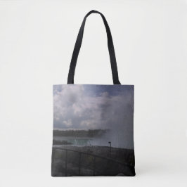 Wolken en vuist tote bag