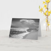 wolken en zee kaart (Gele Bloem)