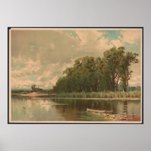Wolken en Zonneuwen Poster (Voorkant)