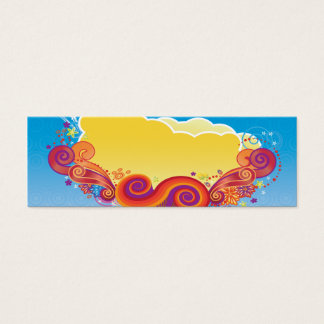 wolken en zwembroeken mini visitekaartjes