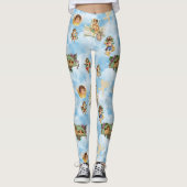 wolken engelkerubs leggings (Voorkant)