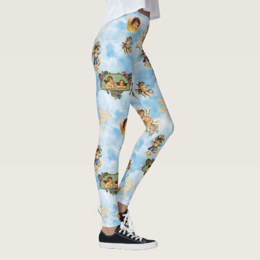 wolken engelkerubs leggings (Rechts)