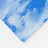 Wolken Fleece Deken (Hoek)