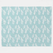 Wolken Fleece Deken (Voorkant (Horizontaal))