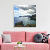 Wolken Foto aan Canvas met Oceaanlandschap Afdruk (Insitu (Woonkamer))
