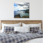 Wolken Foto aan Canvas met Oceaanlandschap Afdruk (Insitu (Slaapkamer))