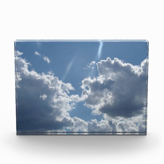 Wolken Fotoblokken (Voorkant)