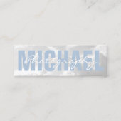 Wolken | Fotografie Mini Visitekaartje (Voorkant)