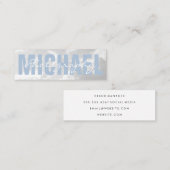 Wolken | Fotografie Mini Visitekaartje (Voorkant / Achterkant)