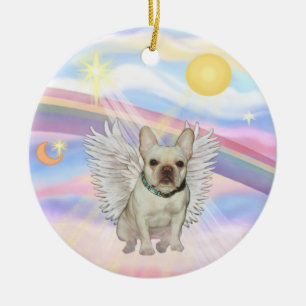 Wolken - Franse Bulldog (fawn 1) Keramisch Ornament