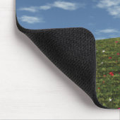 Wolken gaan door Mousepad Muismat (Hoek)