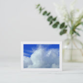 Wolken (grenspost) visitekaartje (Staand voorkant)