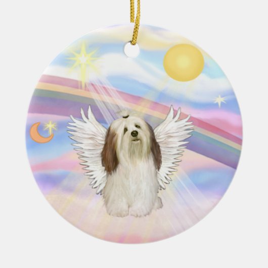 Wolken - Havanese Keramisch Ornament (Voorkant)