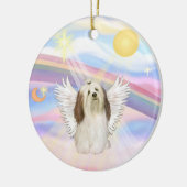 Wolken - Havanese Keramisch Ornament (Links)