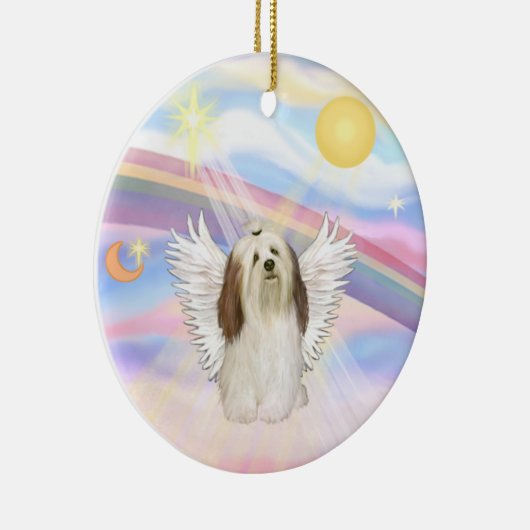 Wolken - Havanezer Keramisch Ornament (Rechts)