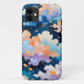 Wolken in beweging Case-Mate iPhone case (Achterkant)