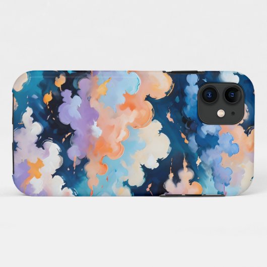 Wolken in beweging Case-Mate iPhone case (Achterkant (horizontaal))