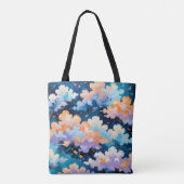 Wolken in beweging tote bag (Achterkant)