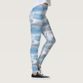 Wolken in de blauwe lucht leggings (Rechts)