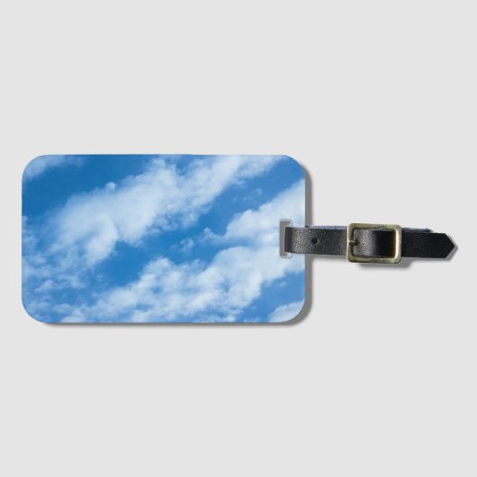 Wolken in de hemel bagagelabel (Voorkant (horizontaal))