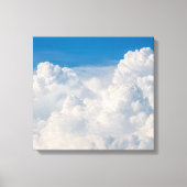 Wolken in de hemel canvas afdruk (Voorkant)