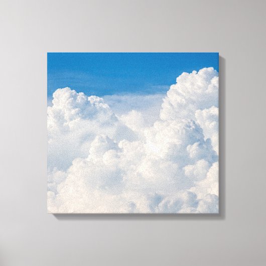 Wolken in de hemel canvas afdruk (Voorkant)