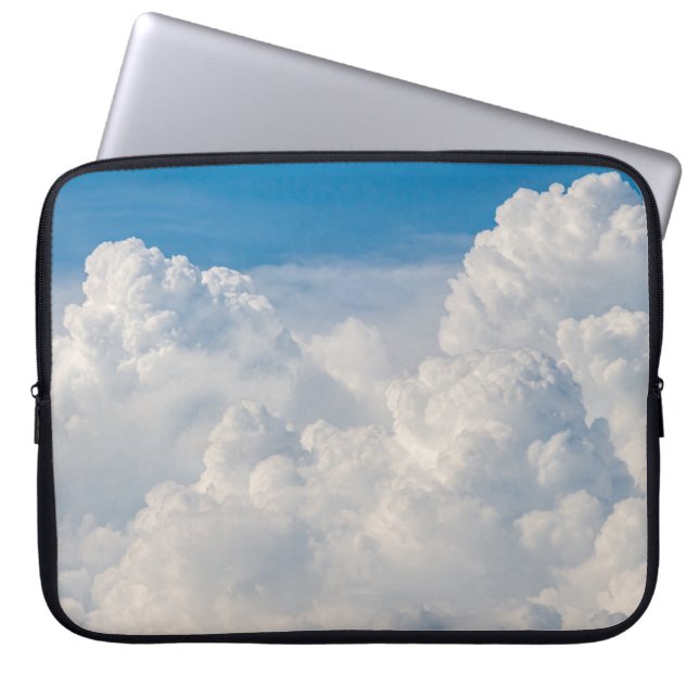 Wolken in de hemel laptop sleeve (Voorkant)