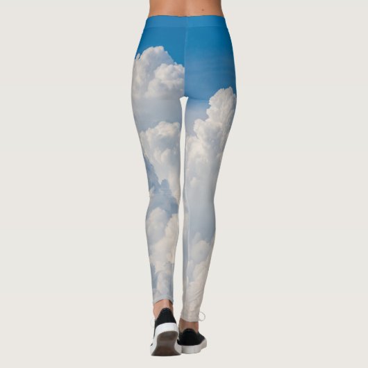 Wolken in de hemel leggings (Achterkant)