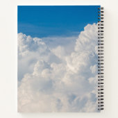 Wolken in de hemel notitieboek (Achterkant)