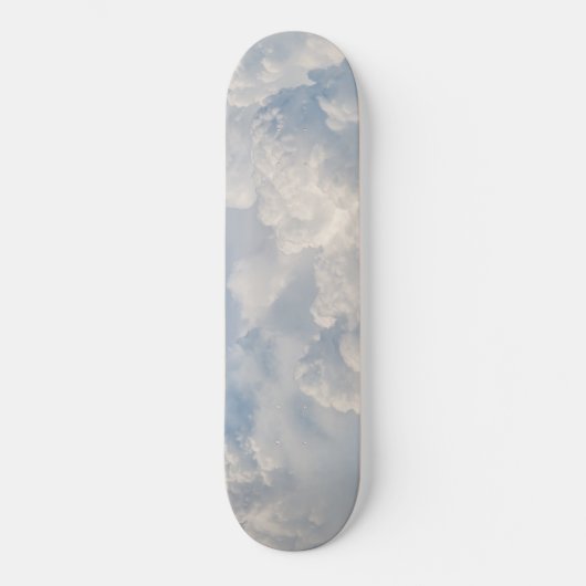 Wolken in de hemel persoonlijk skateboard (Voorkant)