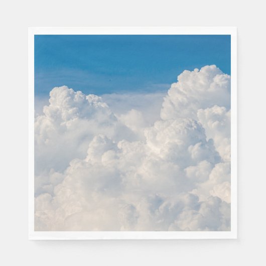 Wolken in de hemel servet (Voorkant)