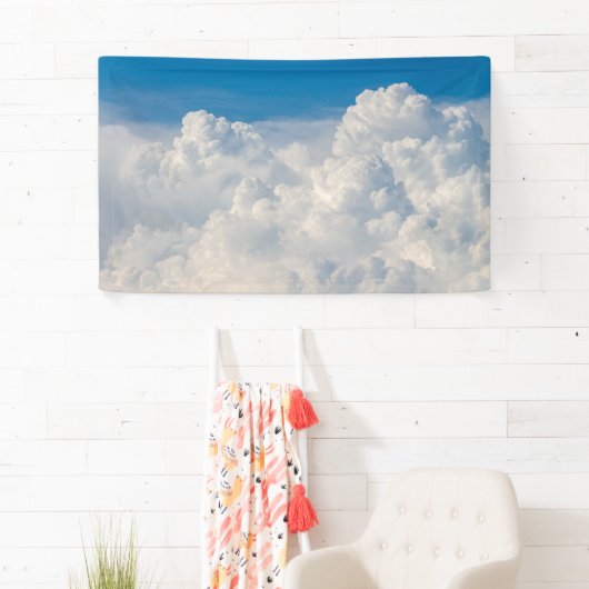 Wolken in de hemel spandoek (Insitu)