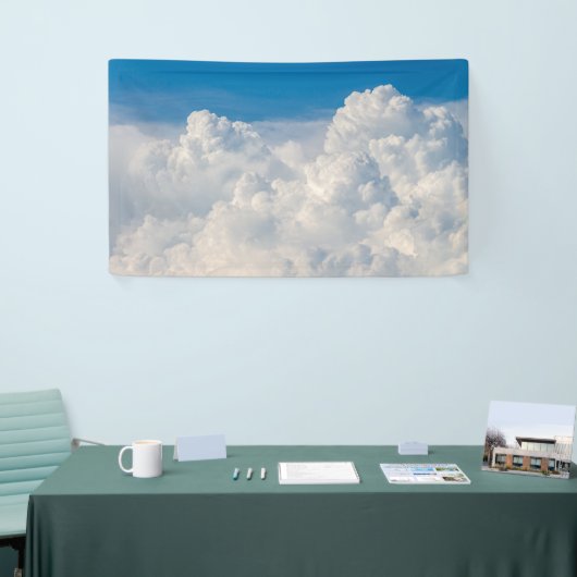 Wolken in de hemel spandoek (Beurs)