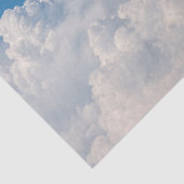 Wolken in de hemel tissuepapier (Detail)