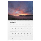 Wolken in de hemelkalender kalender (Jan 2027)