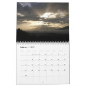 Wolken in de hemelkalender kalender (Feb 2027)