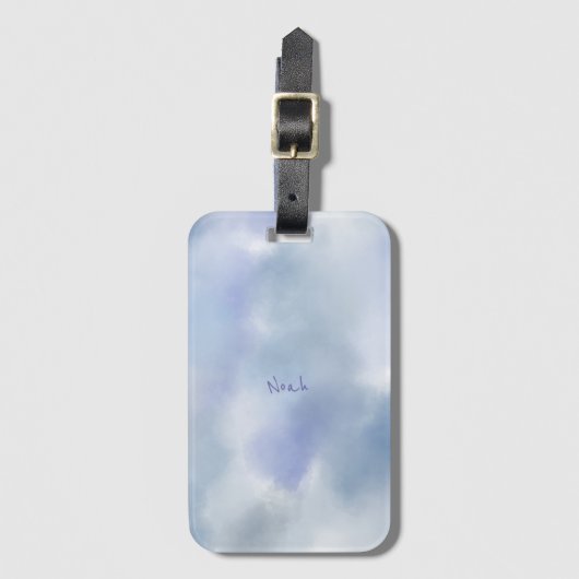 Wolken in de lucht bagagelabel (Voorkant (verticaal))