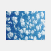 Wolken in de lucht patroon fleece deken (Voorkant (Horizontaal))