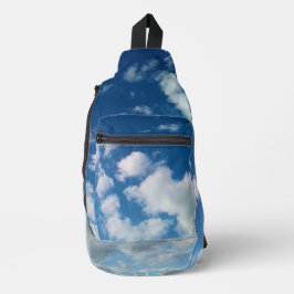 Wolken in de lucht sling bag