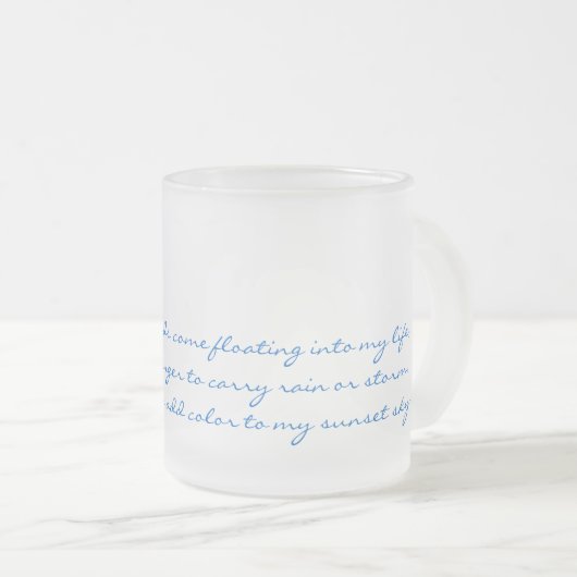 Wolken in de Mok van de hemel (Voorkant rechts)